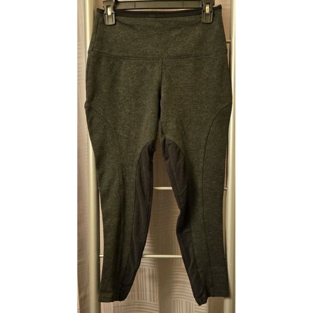 Lysse Leggings Ponte Gray Cropped High Waist Leggings Size S Small 28x24